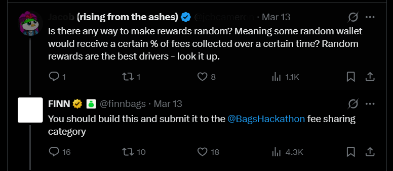FinnBags challenge conversation